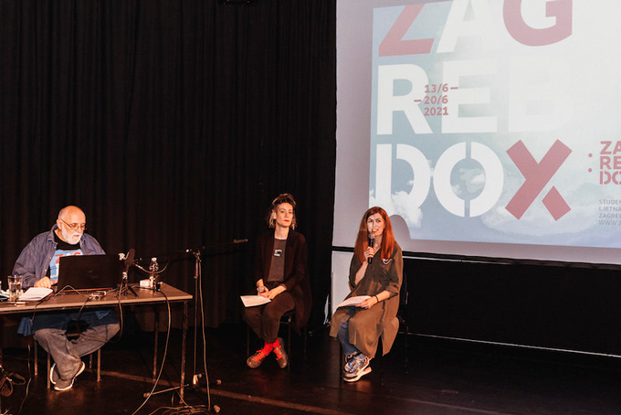 Nenad Puhovski ZagrebDox predstavljanje programa 2021
